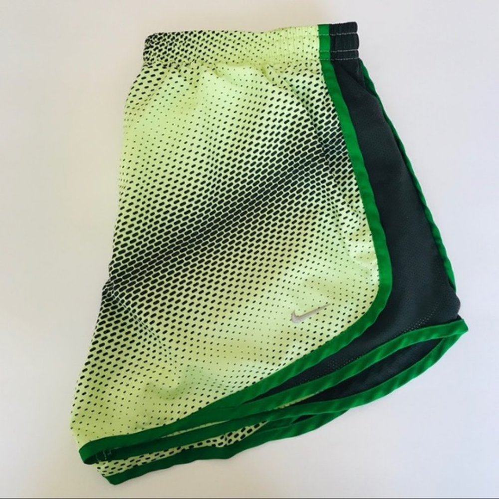 Nike Dri-fit running shorts green | Women’s